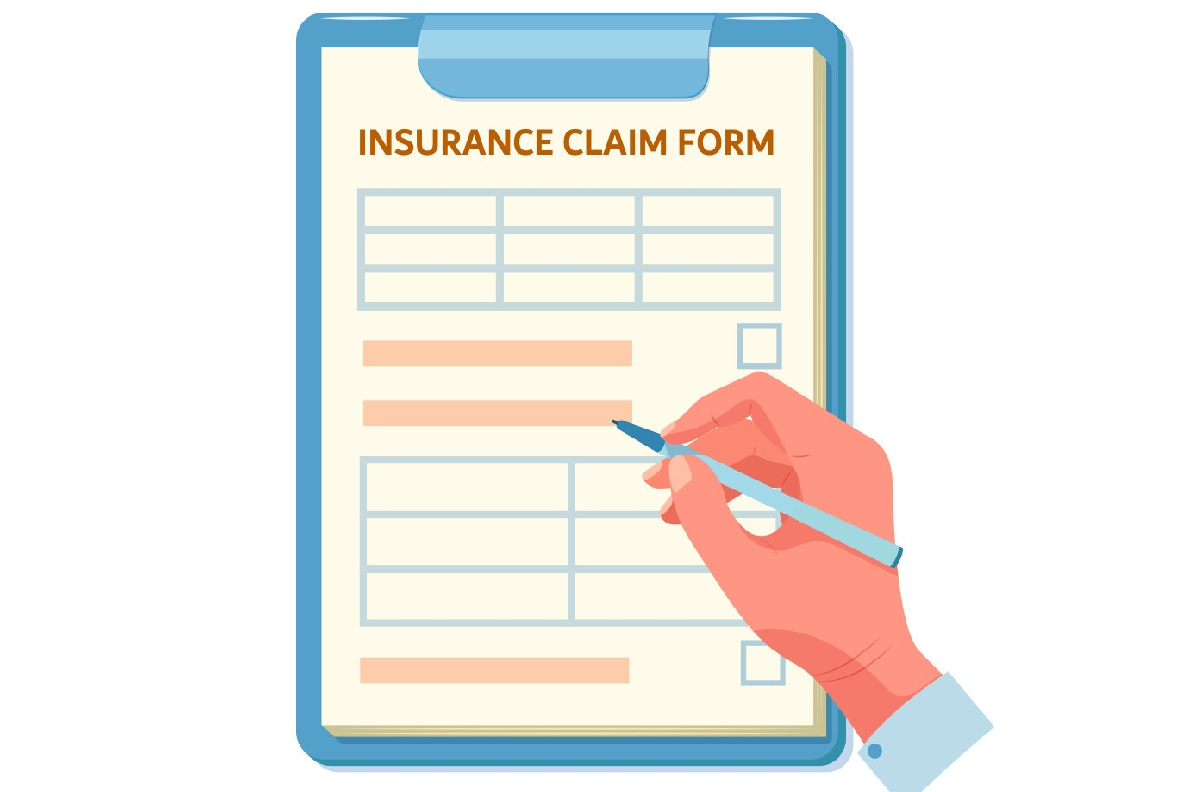 insurance-claim-form-hand-fills-out-document-vector-41972336